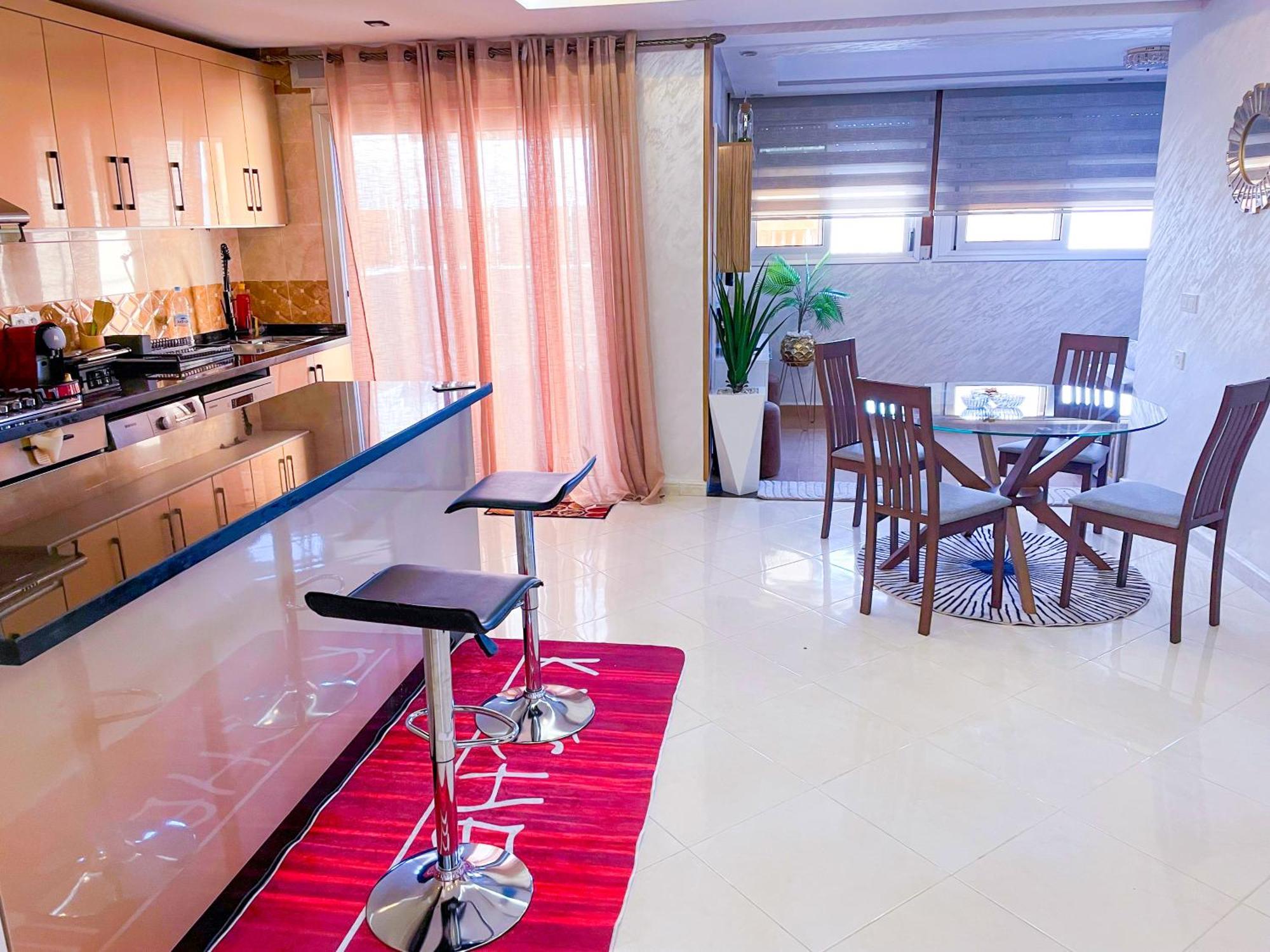 Elite Holiday Home - Luxury & Centric Flat Tangier Exterior photo